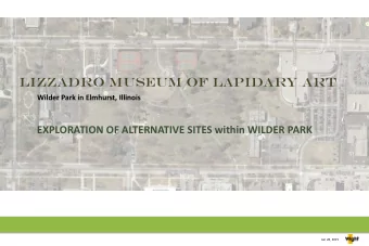 Lizzadro Museum of Lapidary Art  Wilder  Park  in  Elmhurst,  Illinois