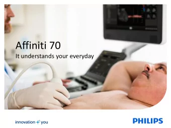 Affiniti 70  It understands your everyday  1  You always go above and beyond to provide the best