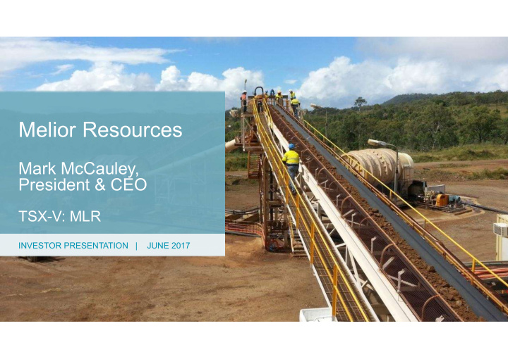 melior resources