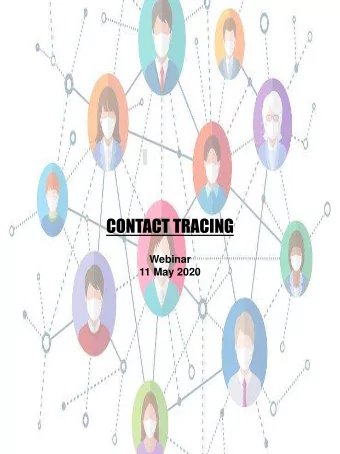 CONTACT TRACING  Webinar  11 May 2020  REFERENCES IATF Resolution No. 25, S. 2020 dated 17 April