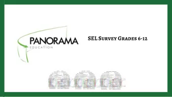 SEL Survey Grades 6-12  Administration  DMS  December 5-12  Completion Rate:  96.1%