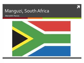 Manguzi, South Africa  Meredith Pavicic  Manguzi  Hospital  Regional Rural Government Hospital