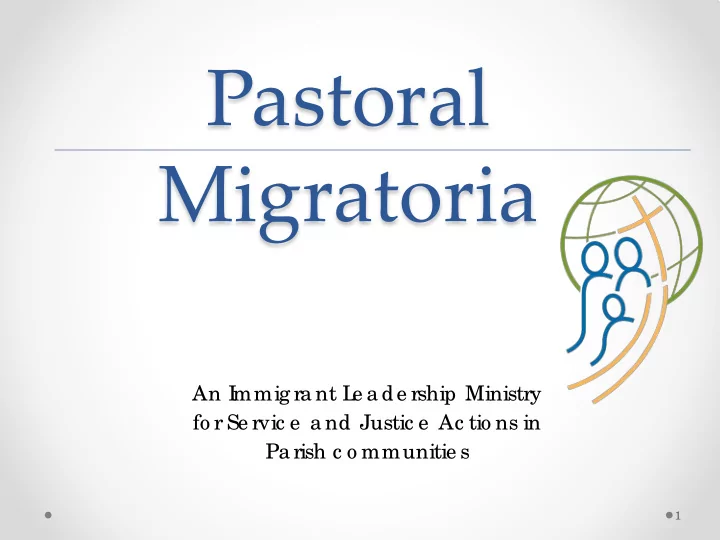 pastoral migratoria