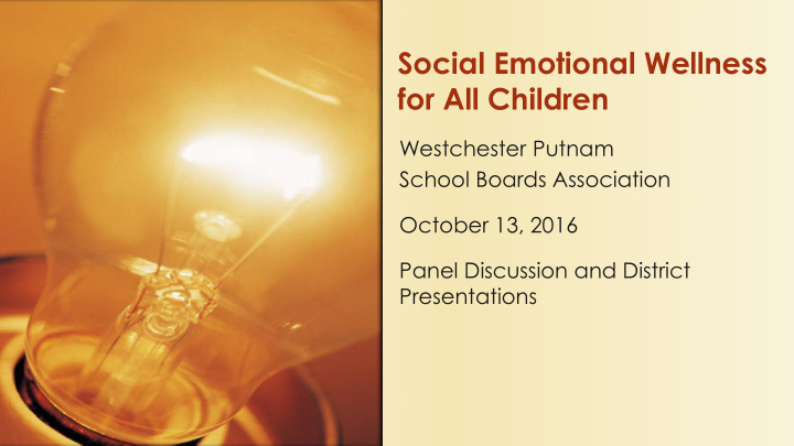 social emotional wellness for all children westchester