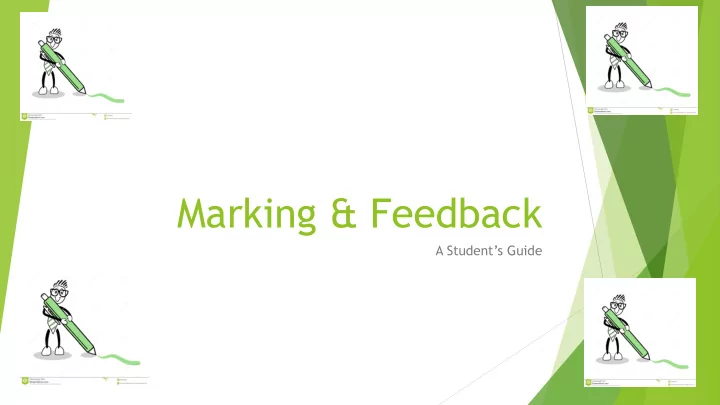 marking feedback