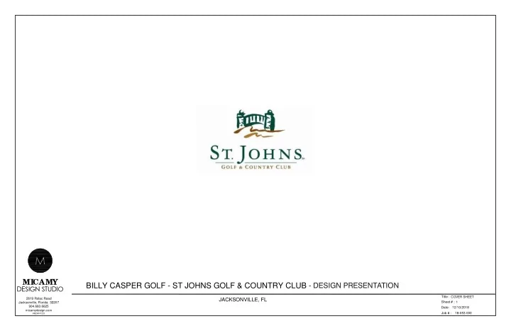billy casper golf st johns golf country club concept