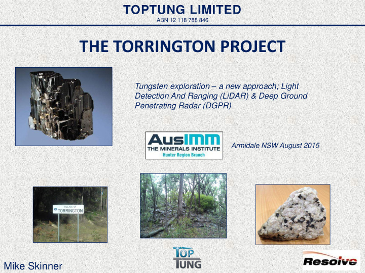 the torrington project