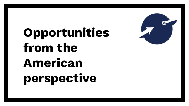 opportunities from the american perspective hello kamusta