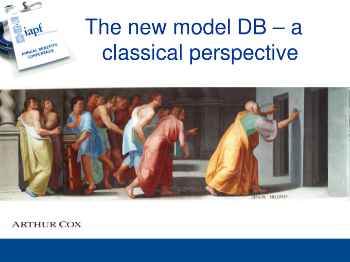 the new model db a classical perspective