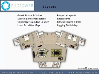Layouts  Guest Rooms &amp; Suites  Property Layouts  Meeting and Event Space  Restaurants