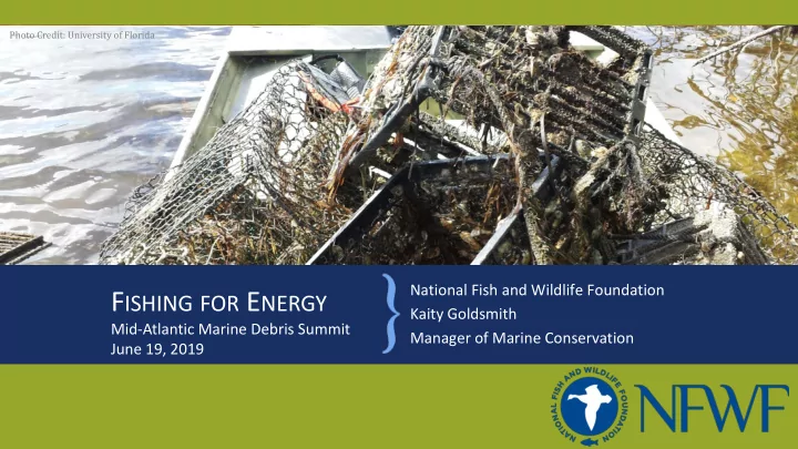 kaity goldsmith mid atlantic marine debris summit manager