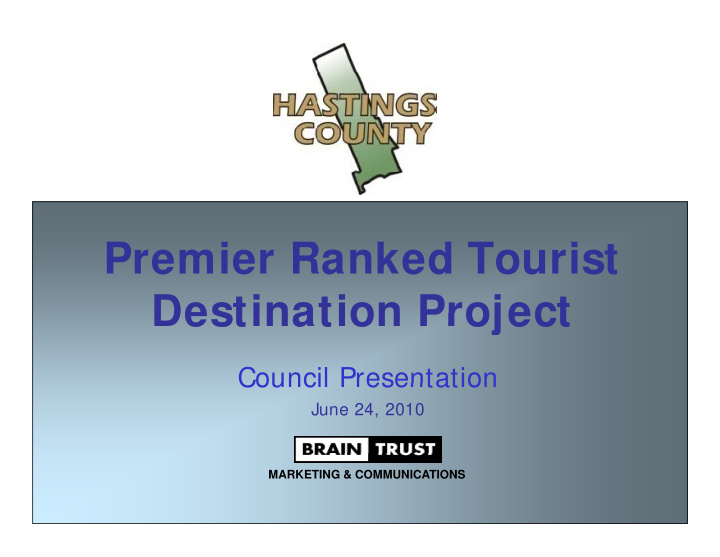 p premier ranked tourist i r k d t i t destination