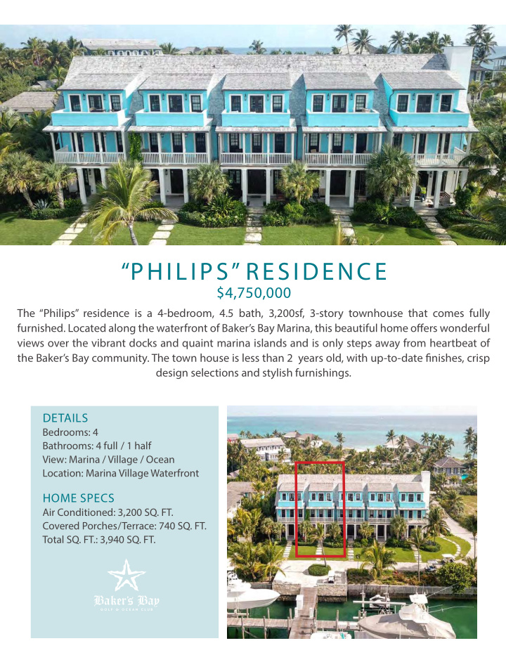 philips residence