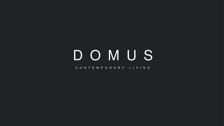 d o m u s