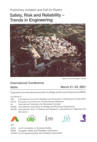 MALTAS RISK MINIMISATION TO EARTHQUAKE,  VOLCANIC, TSUNAMI DAMAGE  Malta cannot run the risk of