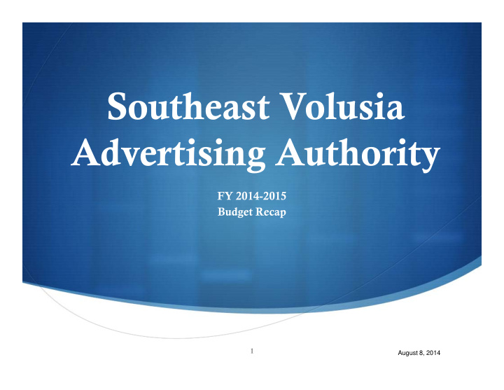 southeast volusia advertising authority g y