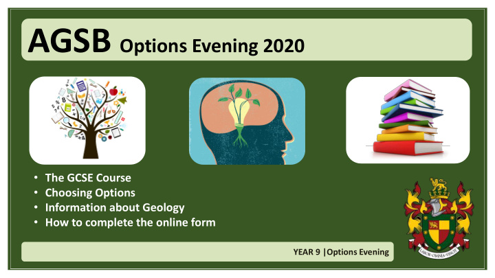 options evening 2020