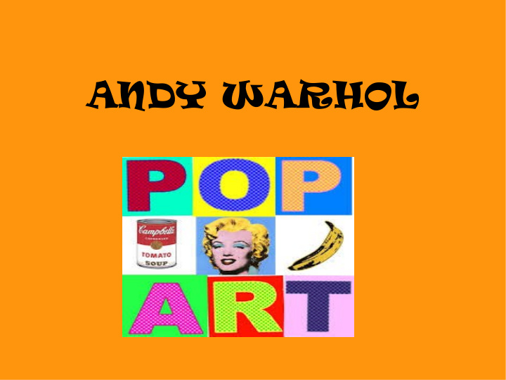 andy warhol