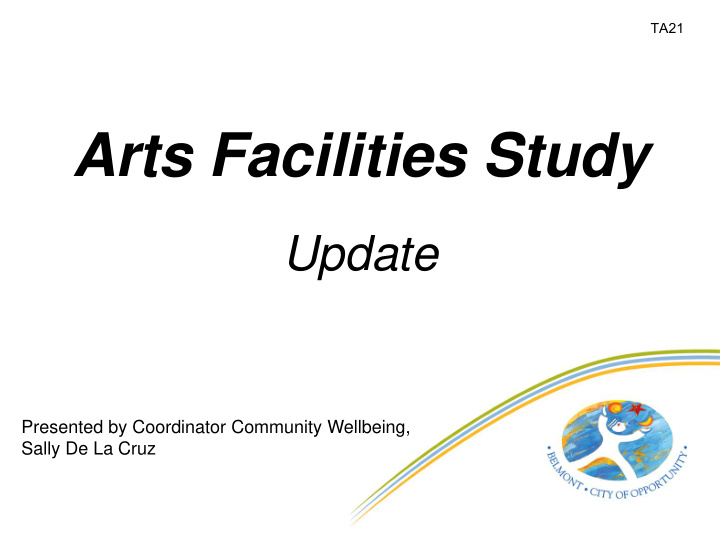 arts facilities study