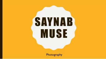 SAYNAB  MUSE  Photography  I chose the  STRUCTURE !  JR- Photography  artist  The street art of JR