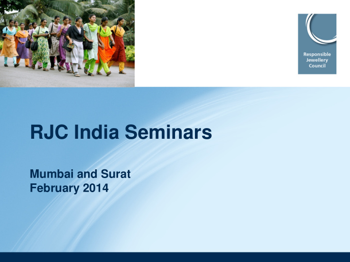 rjc india seminars