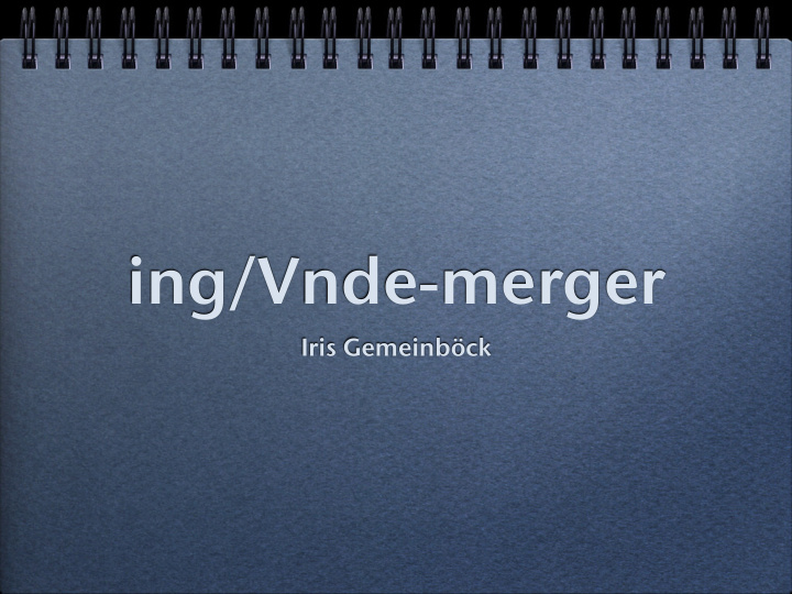 ing vnde merger