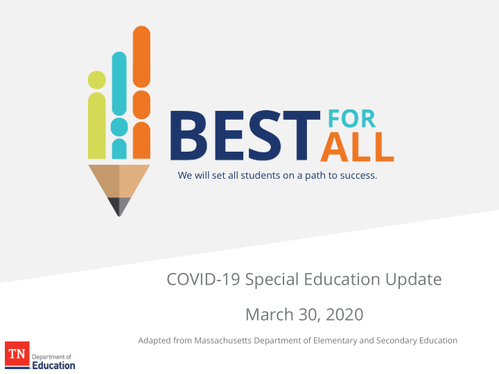 covid 19 special education update march 30 2020