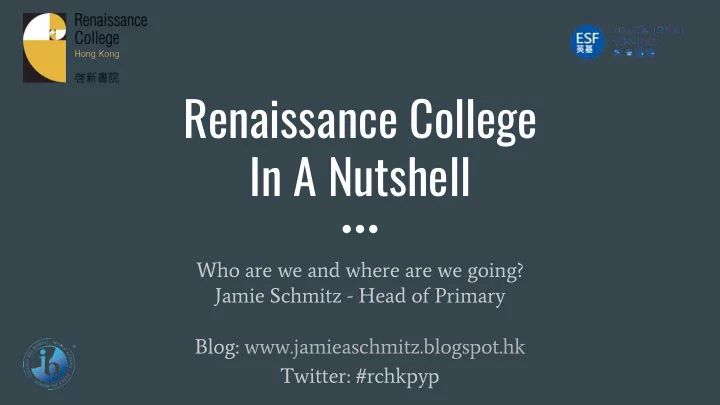 renaissance college in a nutshell
