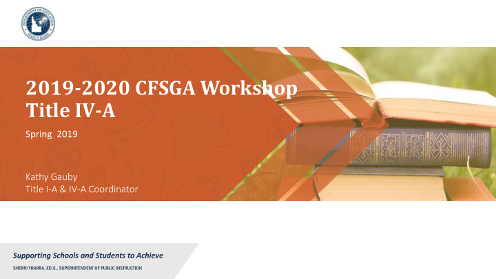 2019 2020 cfsga workshop title iv a