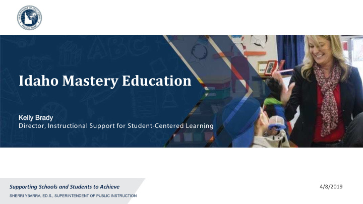 idaho mastery education