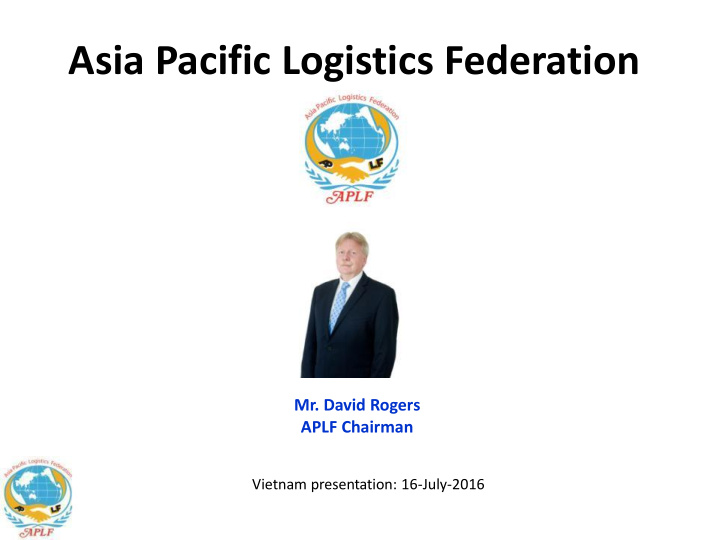 asia pacific logistics federation