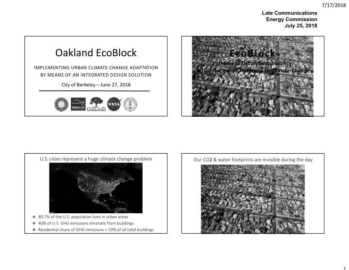 oakland ecoblock