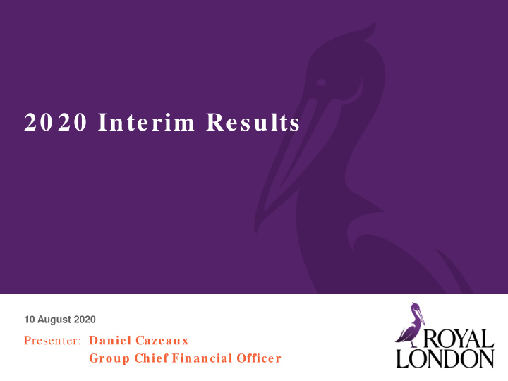 20 20 interim results