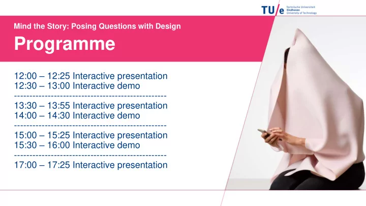 programme