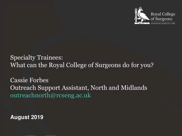 outreach support assistant north and midlands