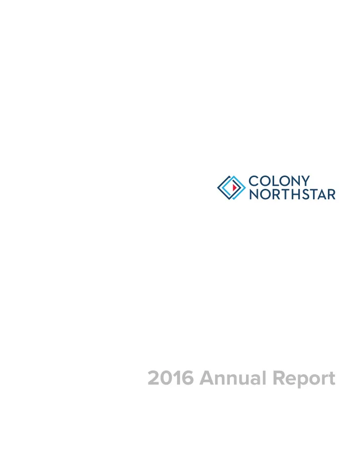 2016 annual report