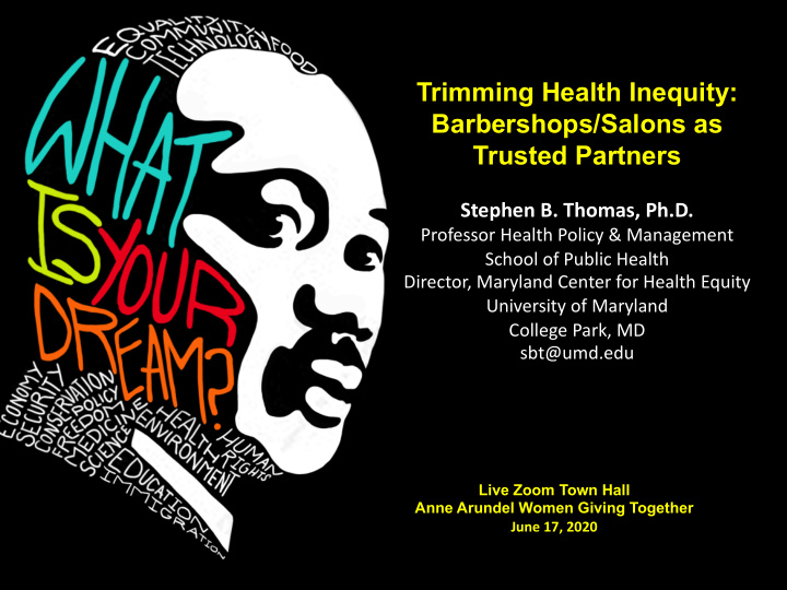 trimming health inequity barbershops salons as trusted
