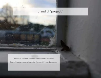 c and d project  https://nz.pinterest.com/saloojeetameem/c-and-d-2/