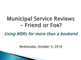 Usi  sing  ng MS  MSRs  Rs fo  for mo  more  e th  than  n a bo  booke  okend  nd  Wednesday,