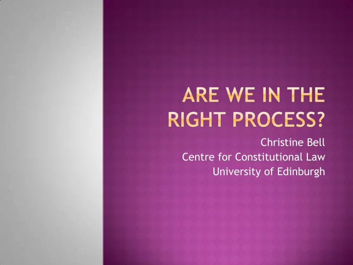 centre for constitutional law