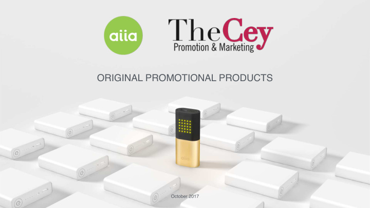 original promotional products