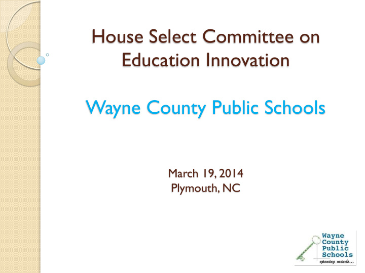 wayne county public schools march 19 2014 plymouth nc