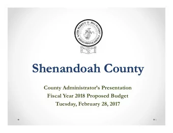 Shenandoah County  Shenandoah County  Shenandoah County  Shenandoah County  County