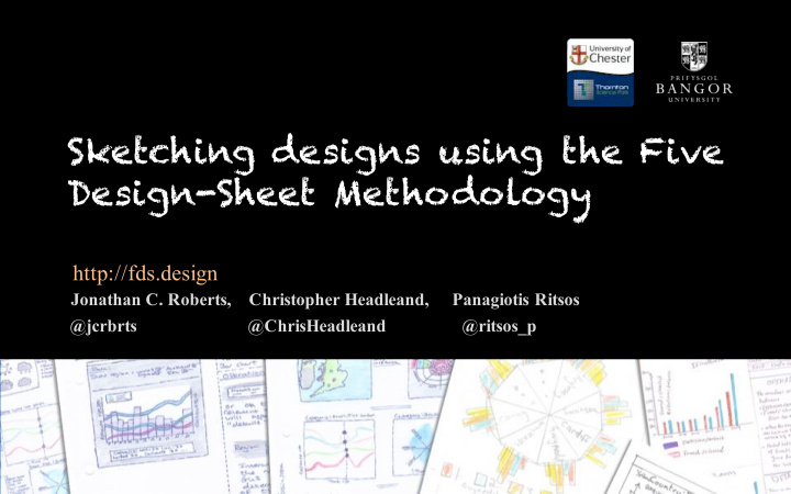 sketching designs using the five design sheet methodology