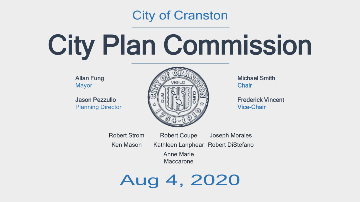 ci city ty pl plan an co commissio mission