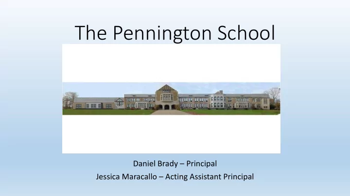the pennington school