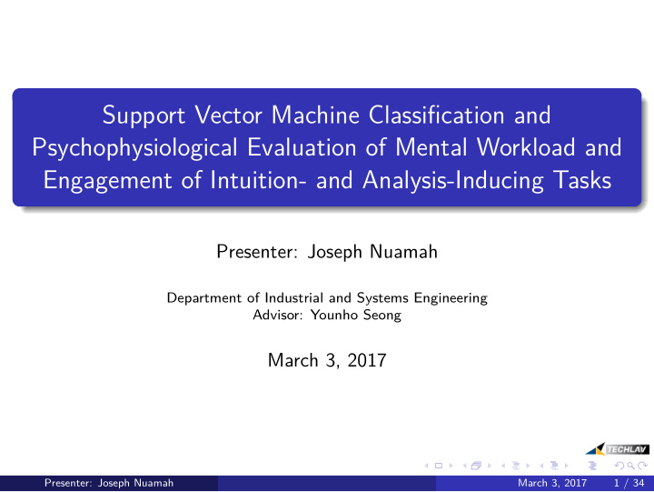 support vector machine classification and