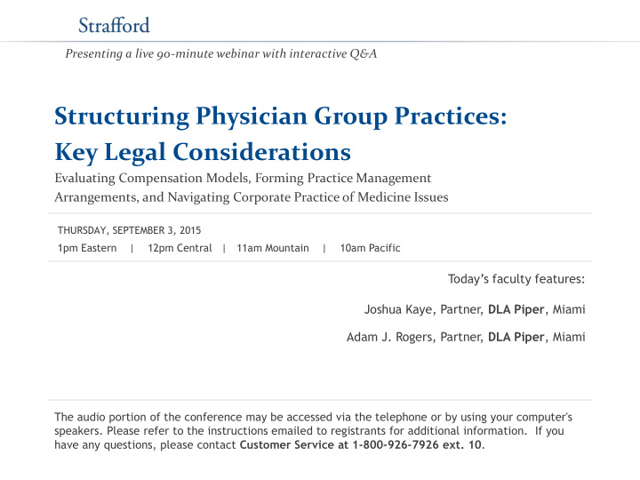 structuring physician group practices key legal