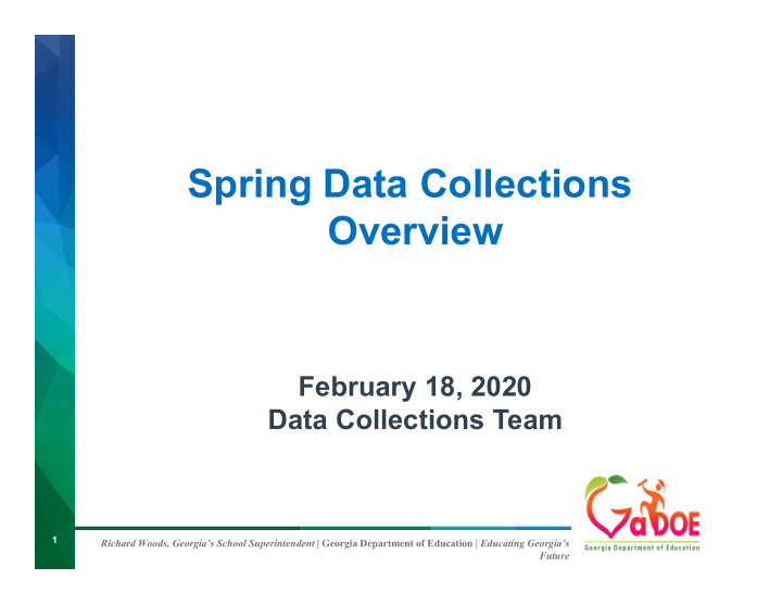 spring data collections overview