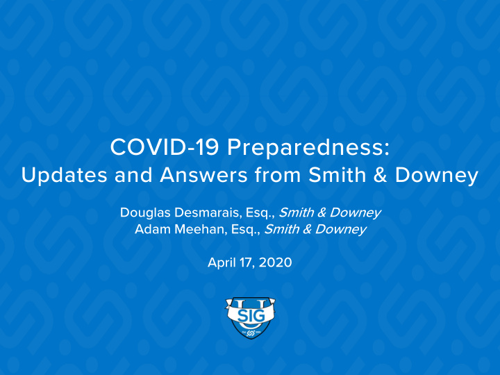 covid 19 preparedness